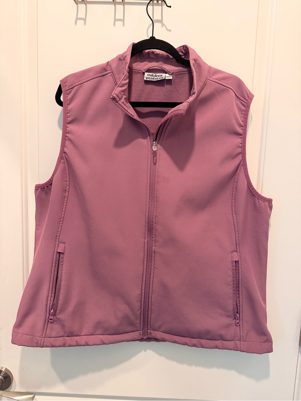 Outdoor Ventures Women's Softshell Fleece Lined Vest
Purple Size 2XL